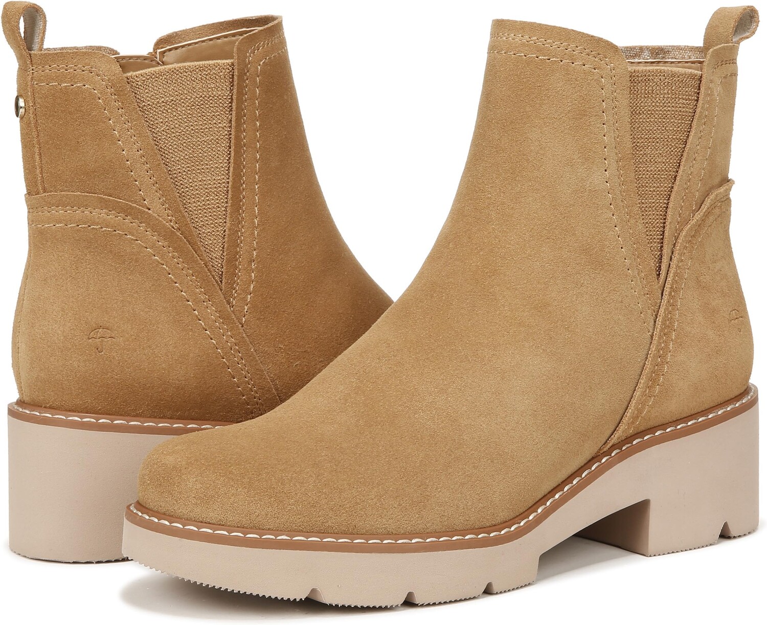 

Ботильоны Darry-Bootie Water-Repellent Naturalizer, цвет Caramel Brown Suede