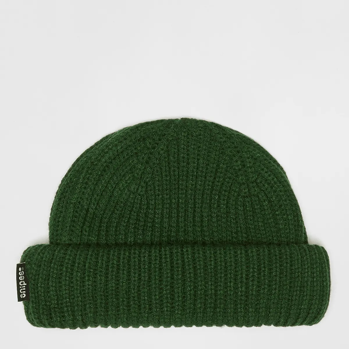 

Шапка SNIPES Woven Flag Label Basic Fisherman Beanie, зеленый
