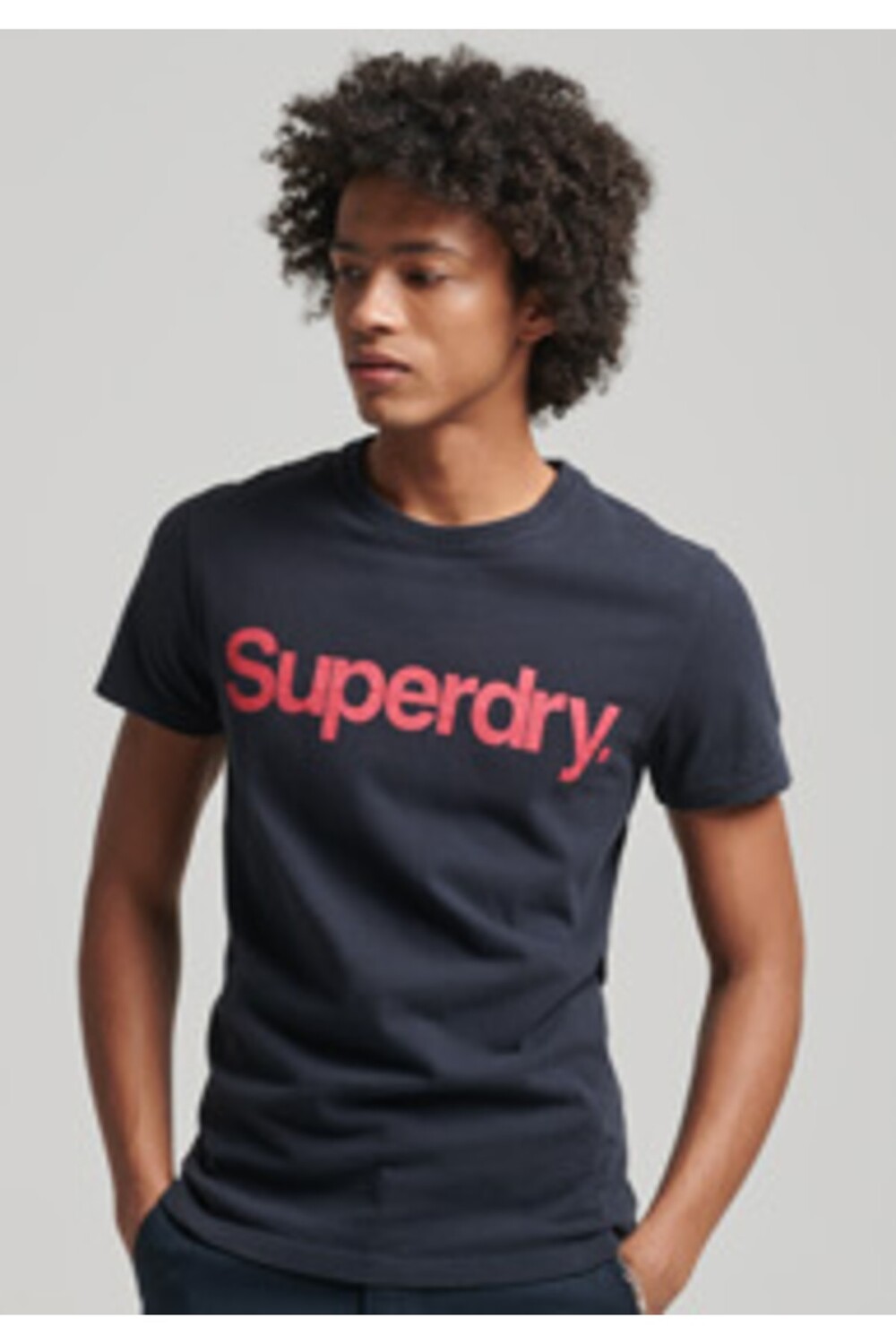 

Футболка - Темно-синяя - Классический крой SUPERDRY, темно-синий