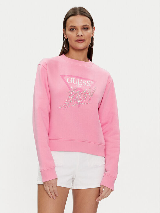 

Толстовка обычного кроя Guess, розовый