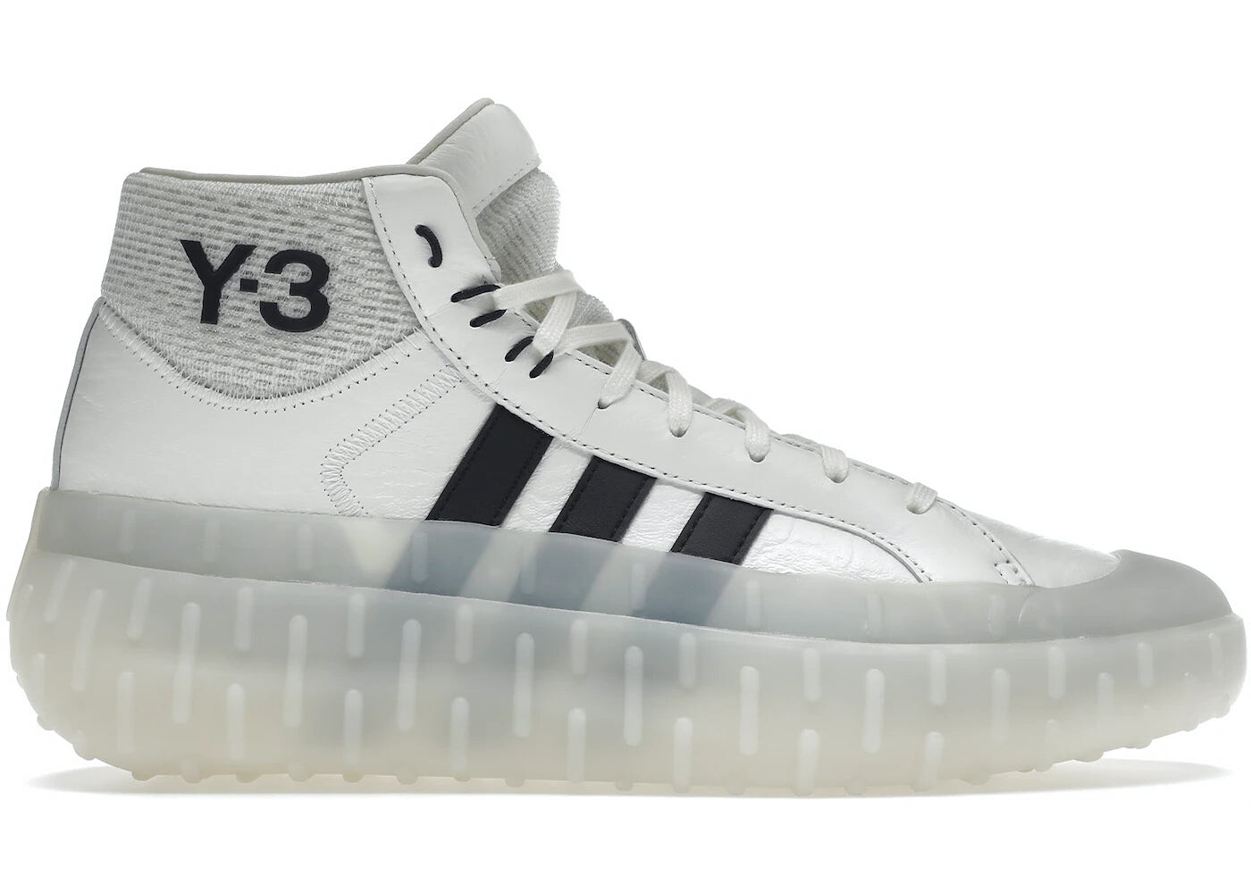 

Кроссовки Adidas x Y-3 GR.1P High-Top, белый / чёрный
