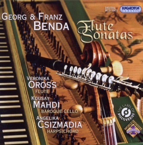 

CD диск Benda, Georg & Franz / Oross / Mahdi / Csizmadia: Flute Sonatas