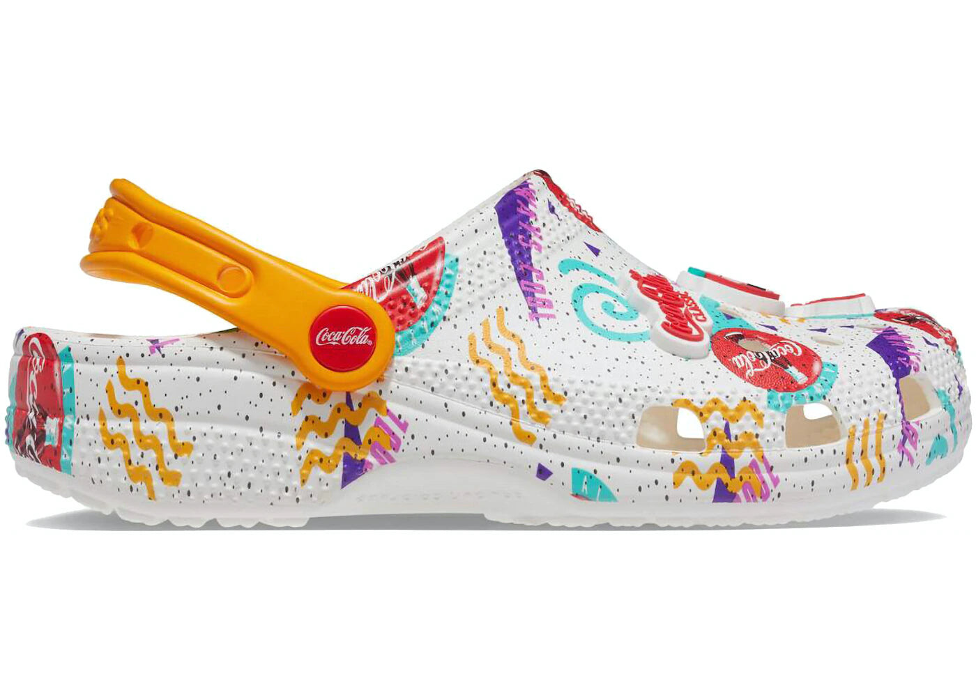 

Клоги Crocs Classic 90s Coca Cola, мультиколор