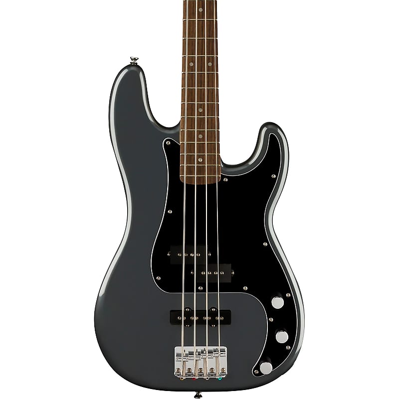 цена Басс гитара Squier Affinity Series Precision Bass PJ Charcoal Frost Metallic