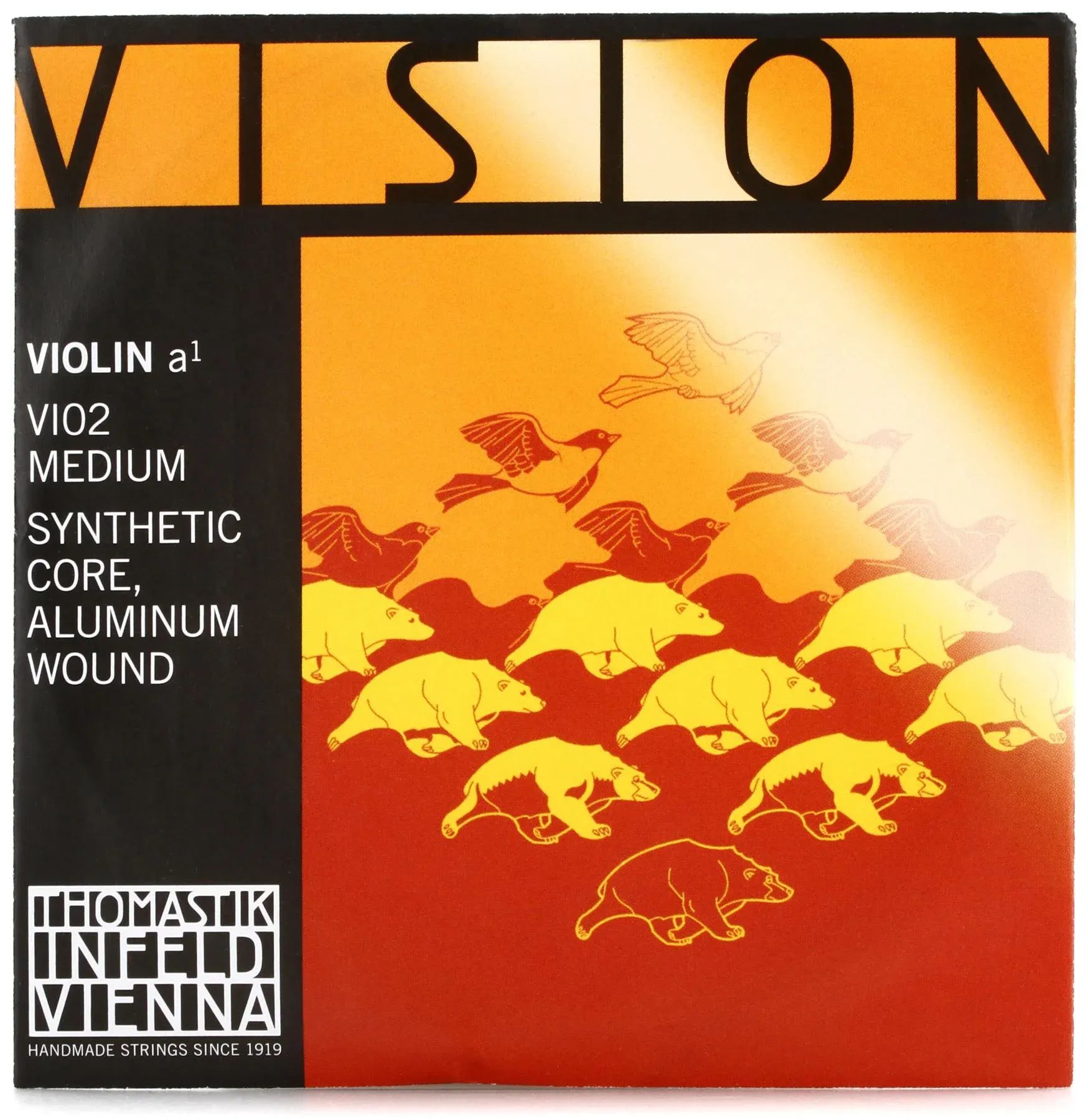 

Thomastik-Infeld VI02 Vision Скрипка A-струна - размер 4/4, алюминий