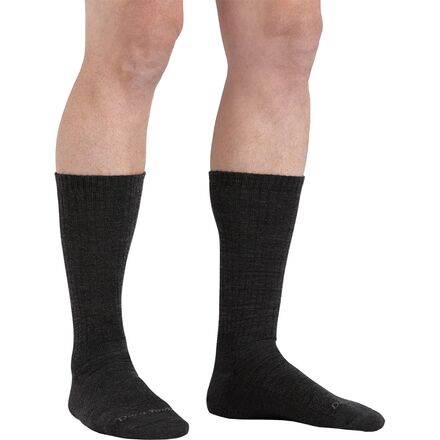 Носки Standard Crew Light Cushion мужские Darn Tough, черный winter thicken men s socks warm wool socks man plus velvet long crew socks calcetines meias