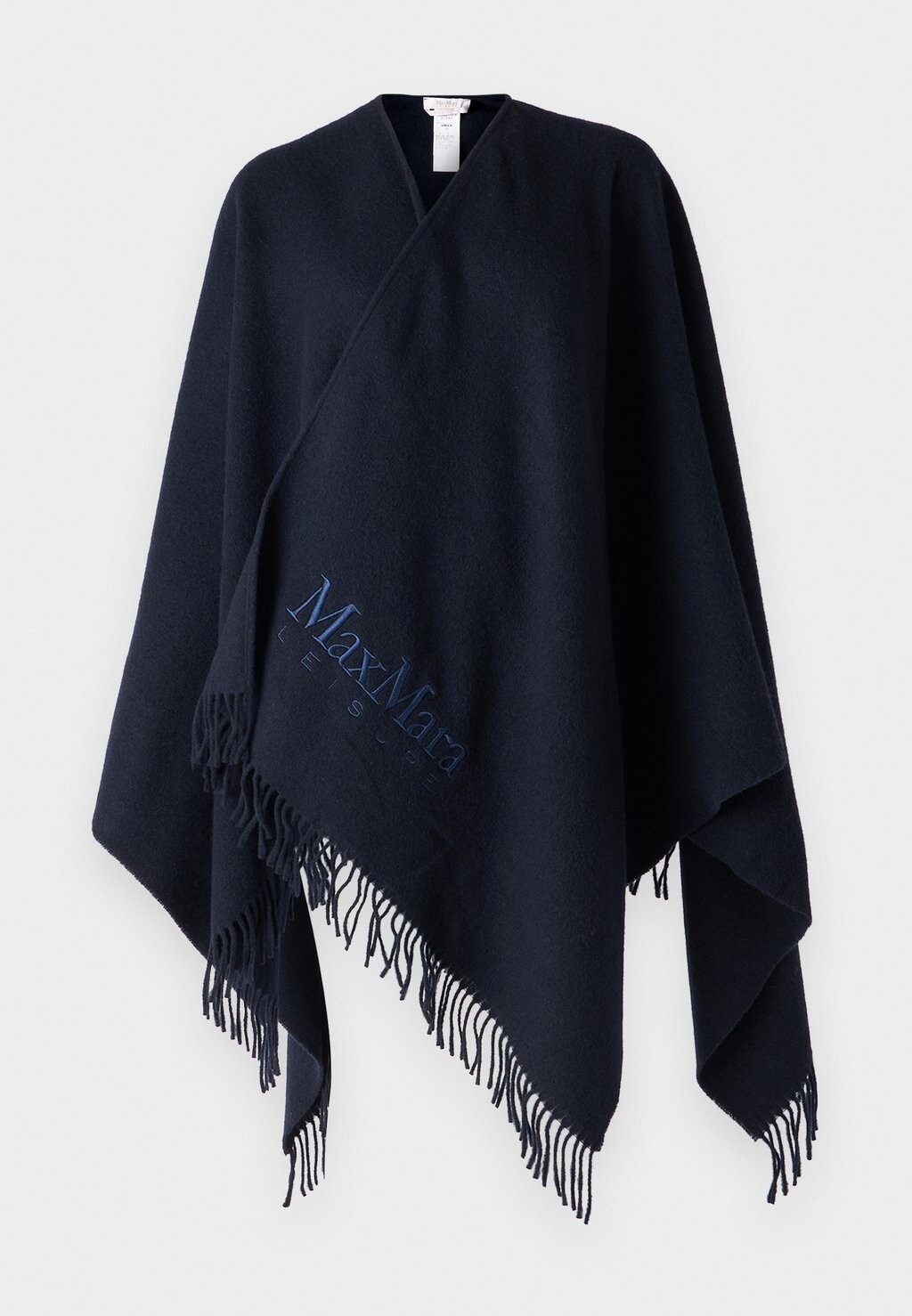 

Пончо MARTORA Max Mara Leisure, темно-синий