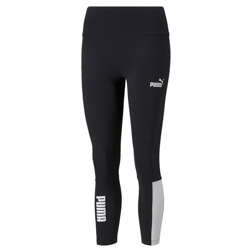 

Леггинсы Puma Power Colorblock High Waist 7/8, черный