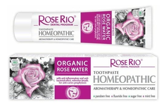 Гомеопатическая, зубная паста, 65 мл STS Cosmetics, Rose Rio