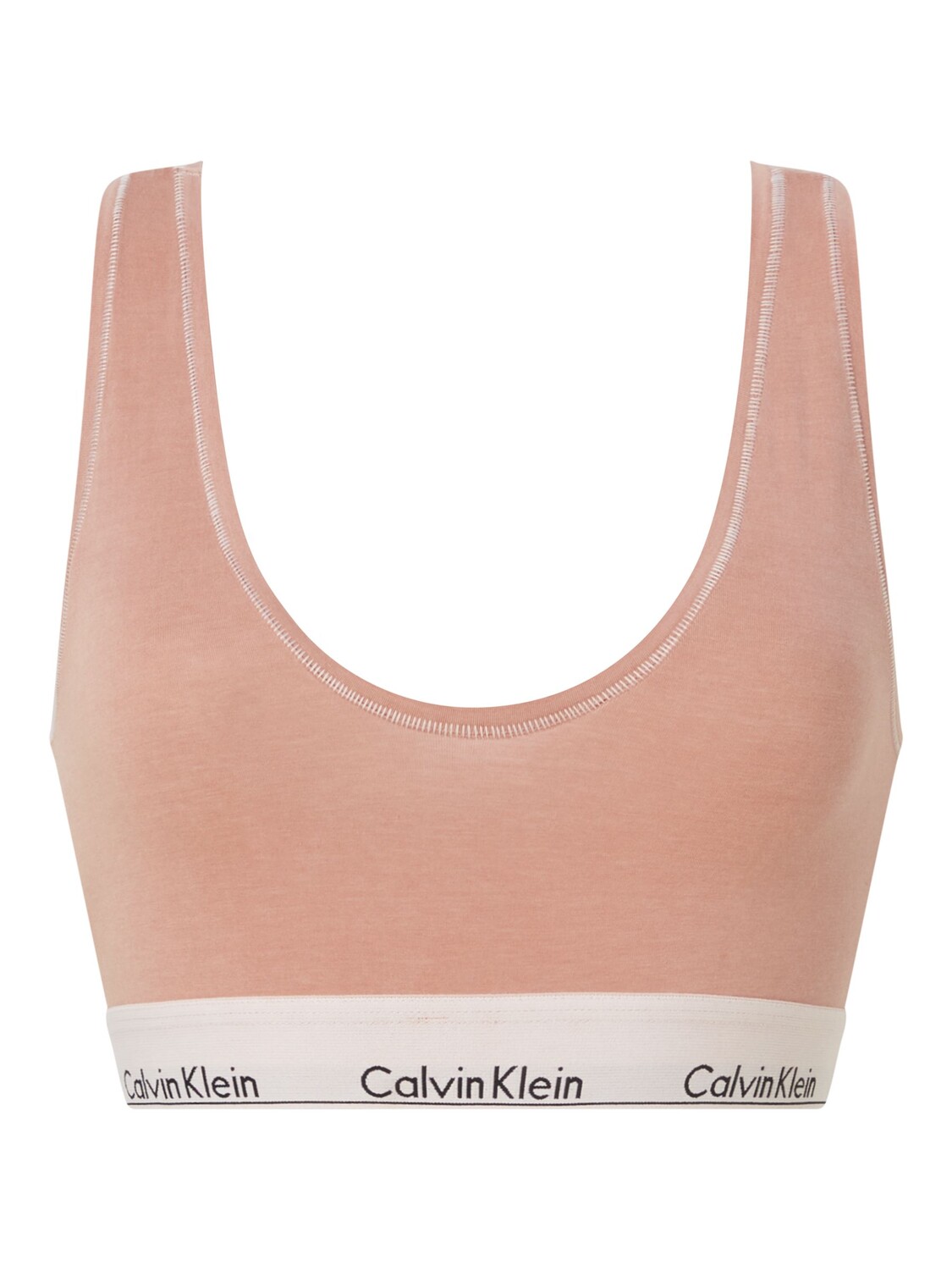 

Бюстгальтер без косточек Calvin Klein Mineral Dye, цвет ржавчины