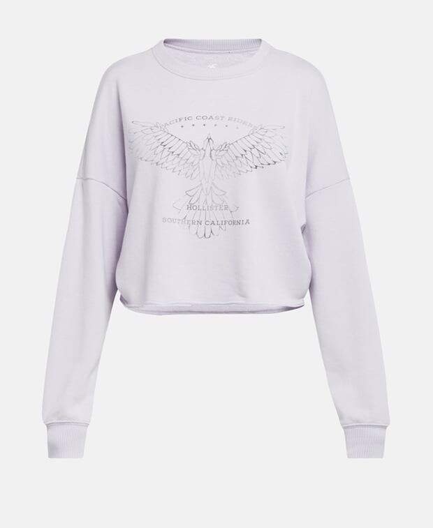 

Толстовка Hollister, сирень