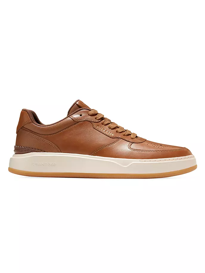 

Кожаные низкие кеды Grandprø Crossover Cole Haan, цвет british tan ivory