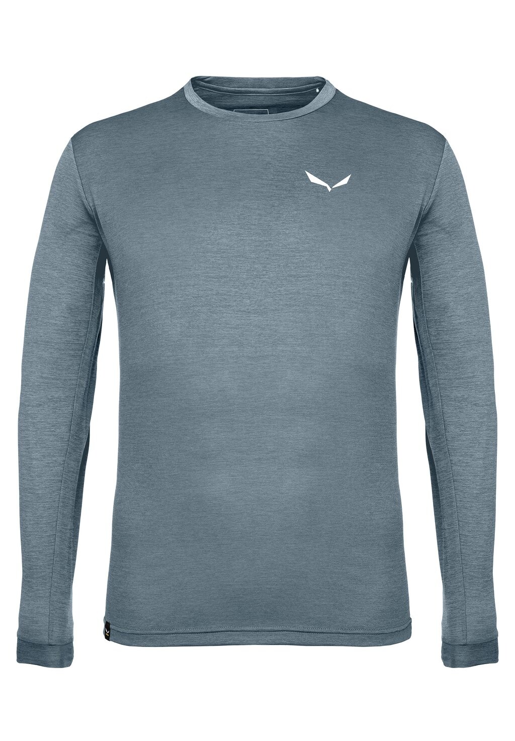 

Футболка с длинным рукавом PUEZ DRY TEE Salewa, цвет ява-синий меланж