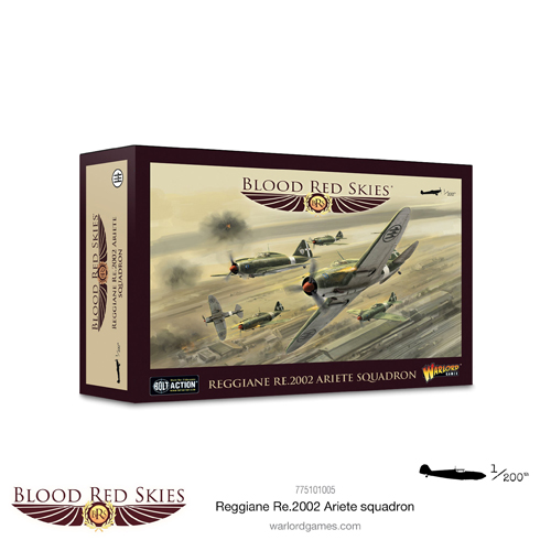 Фигурки Blood Red Skies: Reggiane Re.2002 Ariete Squadron Warlord Games