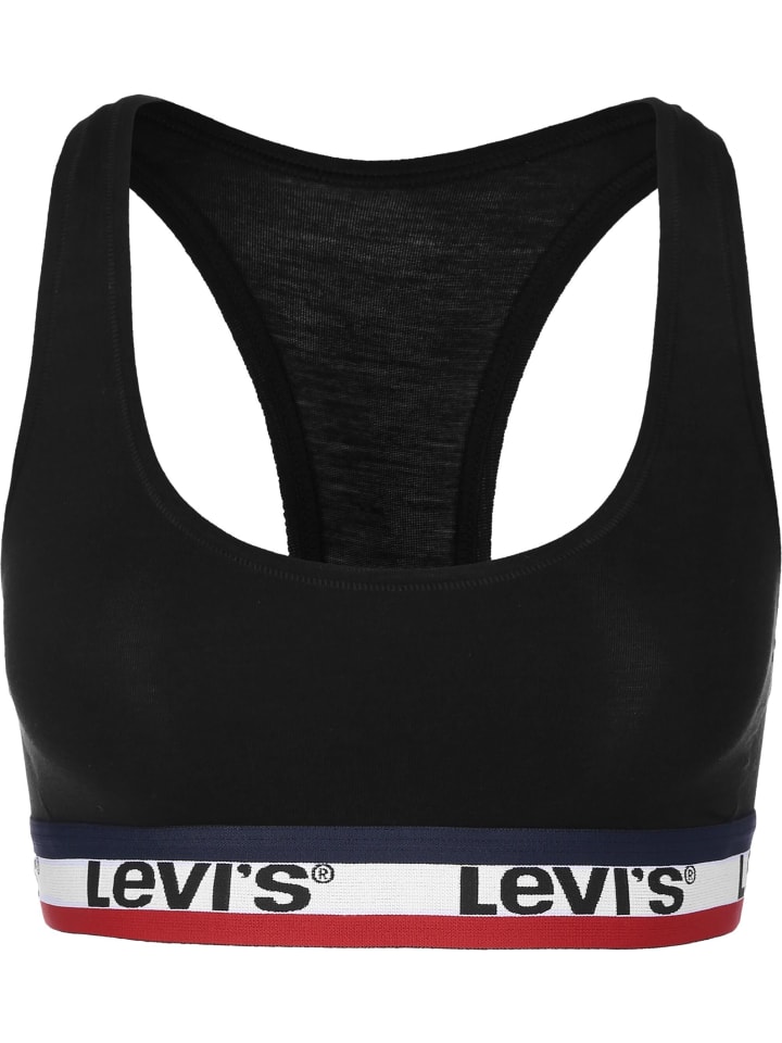 

Спортивный бюстгальтер Levi´s, цвет jet black