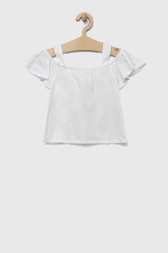 

Детская хлопковая толстовка United Colors of Benetton, белый