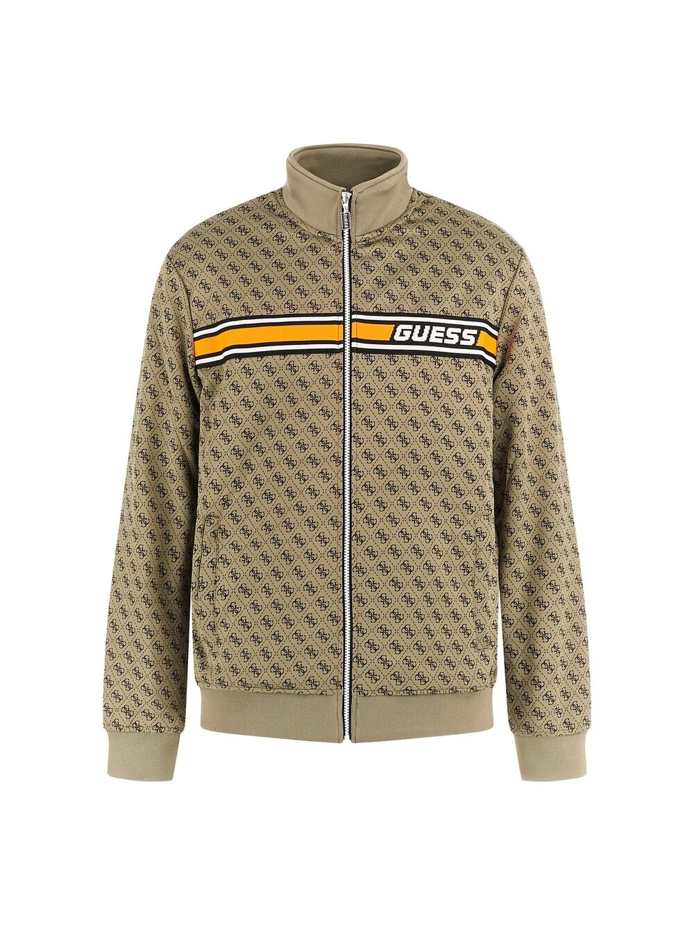 

Толстовка на молнии Guess, зеленый