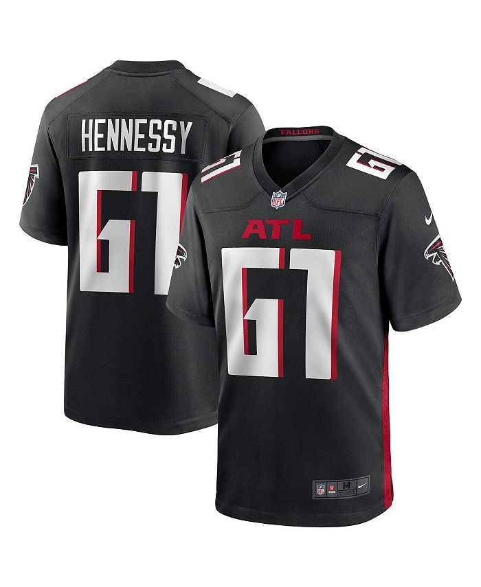 

Мужская черная игровая майка Matt Hennessy Atlanta Falcons Player Nike, черный