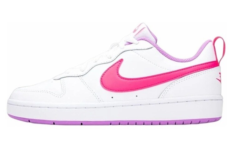 

Nike Court Borough Low 2 (GS) Белый/Розовый/Фиолетовый