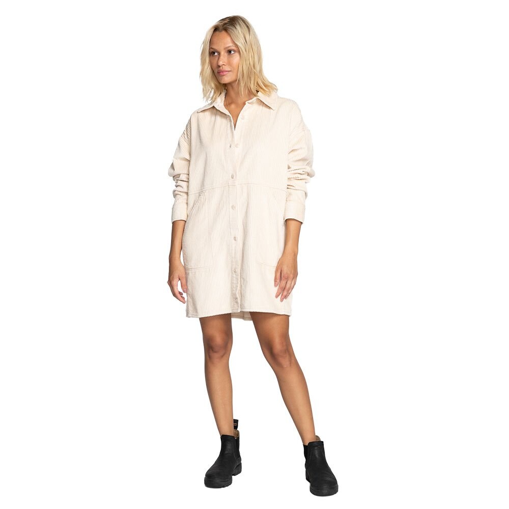 

Короткое платье Billabong Winter Waves Long Sleeve, бежевый
