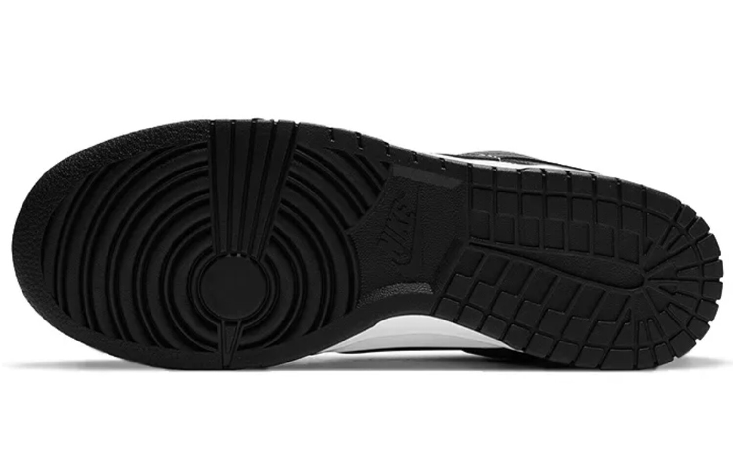 

Кроссовки Nike Dunk Skateboarding Shoes Men Low-top White/gray/black, черный