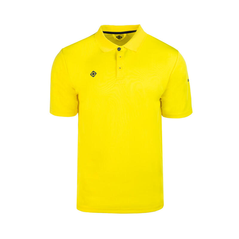 Izas ACAY мужская рубашка поло с короткими рукавами спортивного дизайна ACAY, цвет gelb