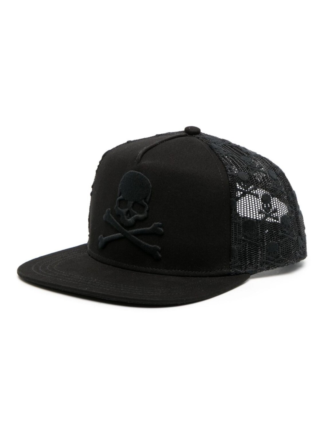 

Philipp Plein бейсболка Skull & Bones, черный