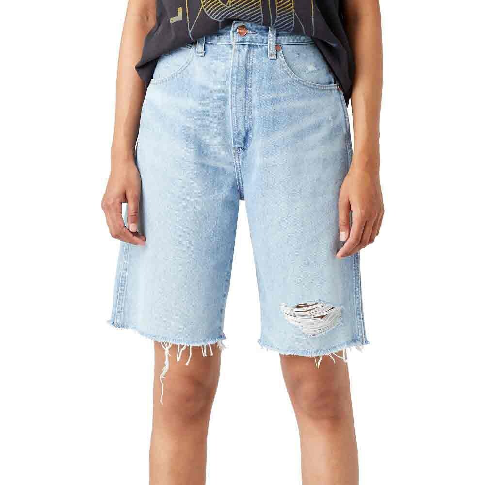 

Джинсовые шорты Wrangler High Rise Festival, синий