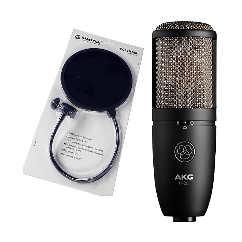 Конденсаторный микрофон AKG P420 цена и фото