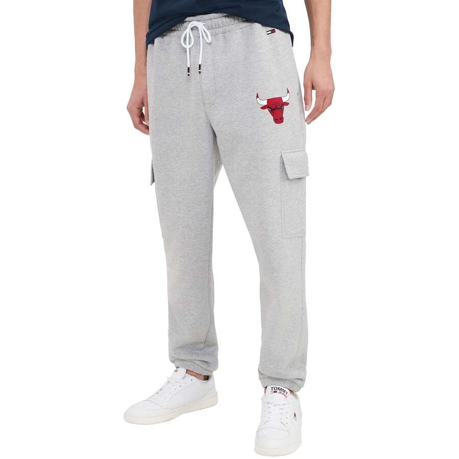 

Брюки Tommy Jeans Chicago Bulls, серый