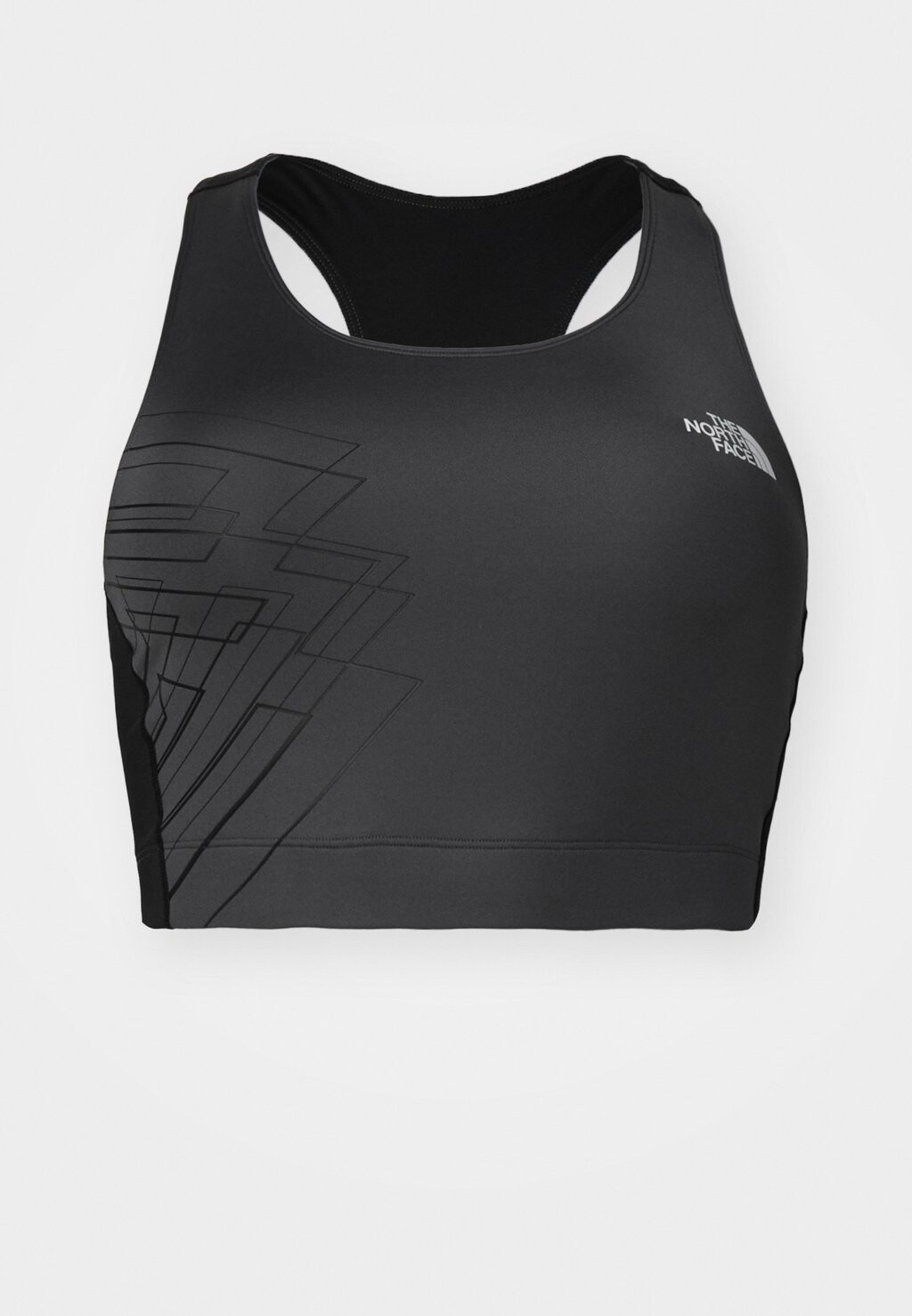 

Топ PLUS TANKLETTE GRAPHIC The North Face, цвет anthracite grey/black