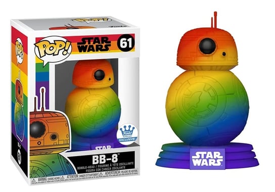 Funko POP! Прайд, коллекционная фигурка, Звездные войны, BB-8 мини фигурка дроид c 3po с bb 8 звездные войны star wars 4 5 см