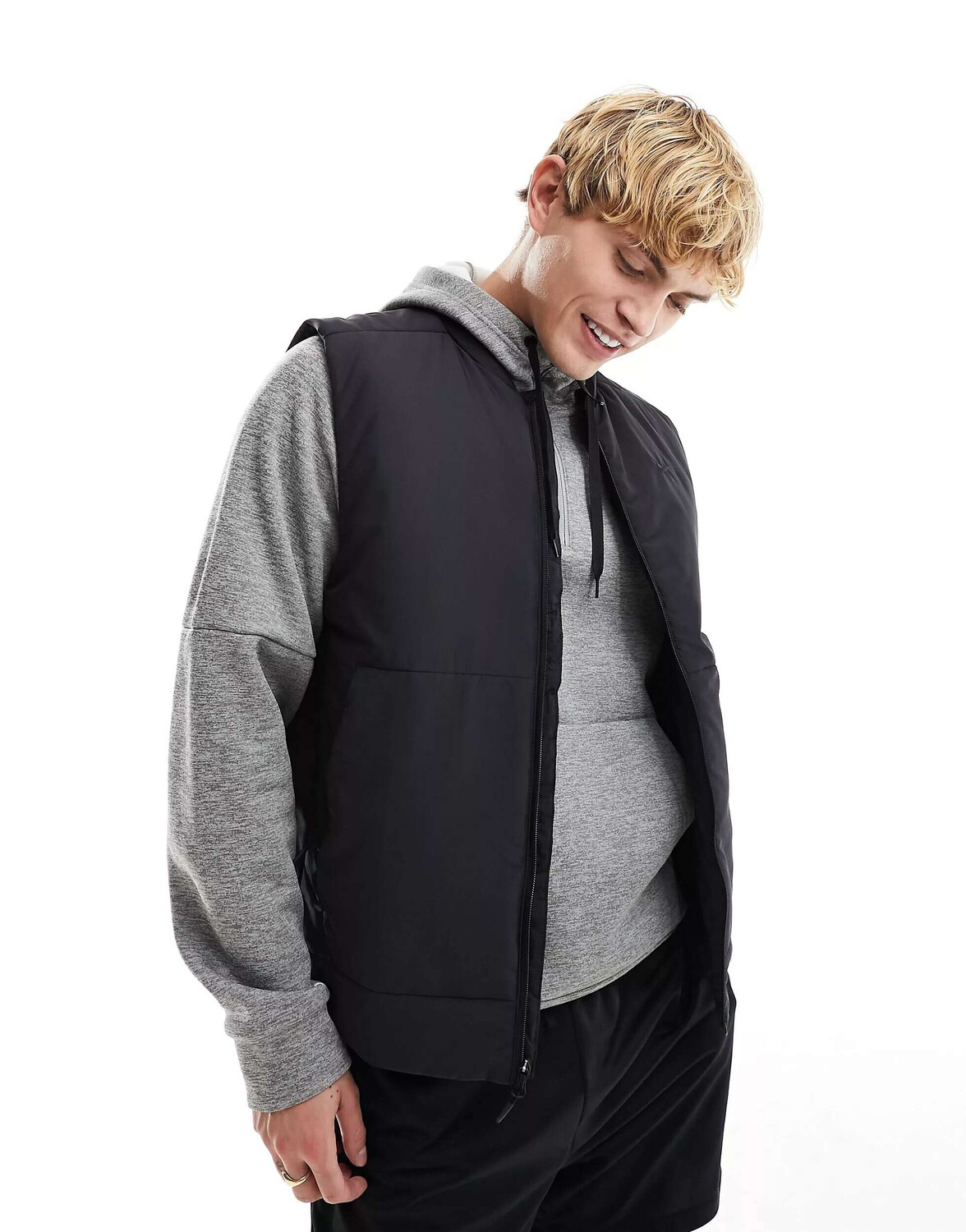 

Флисовый жилет Nike Therma-FIT Unlimited черный