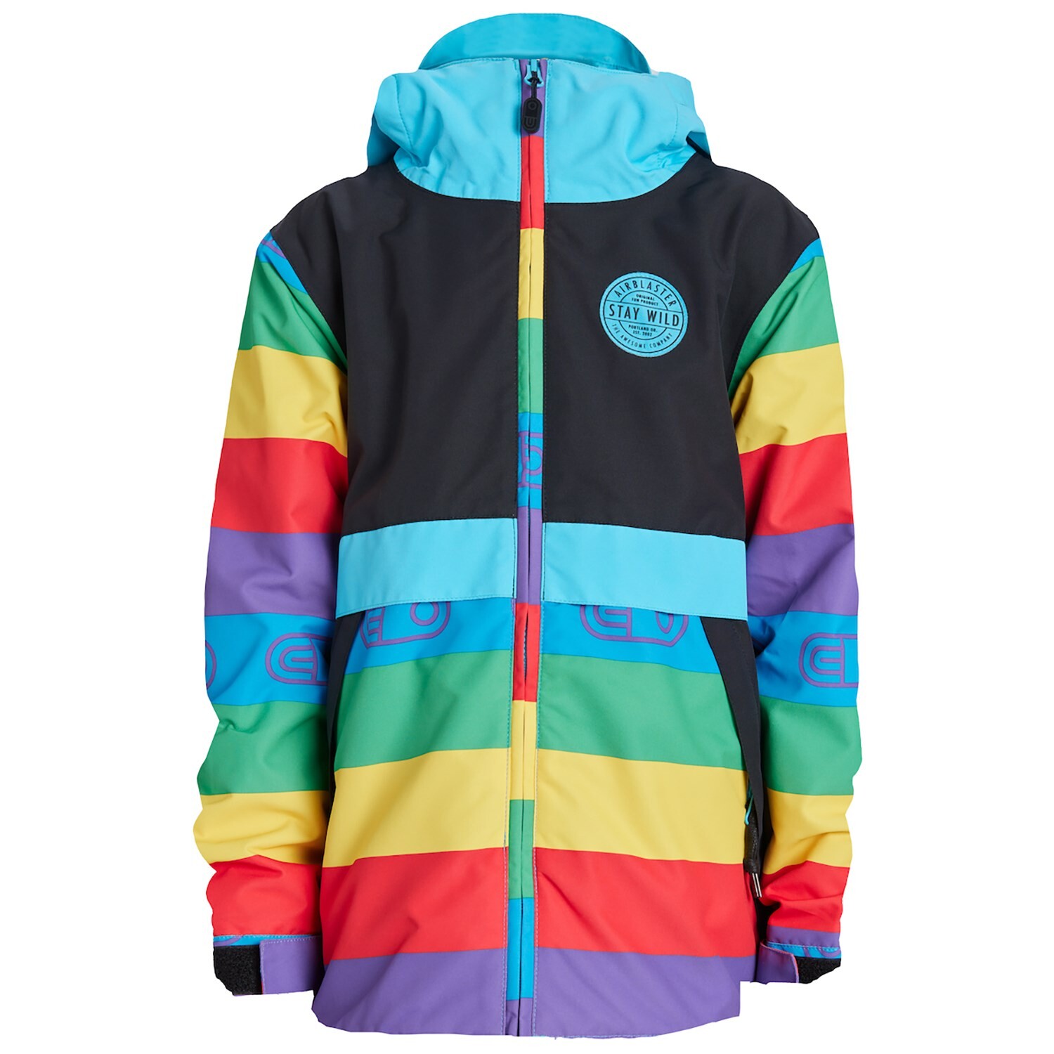

Куртка Airblaster Trencher Full Zip, цвет Rainbow Stripe