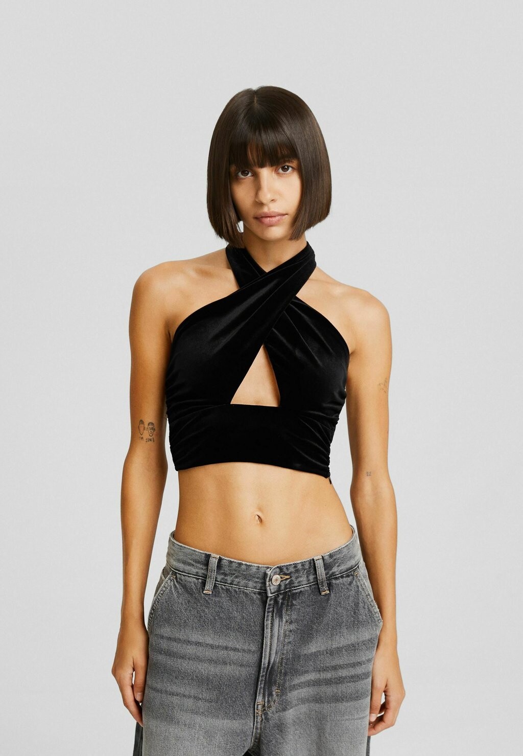 

Блузка Bershka, черная