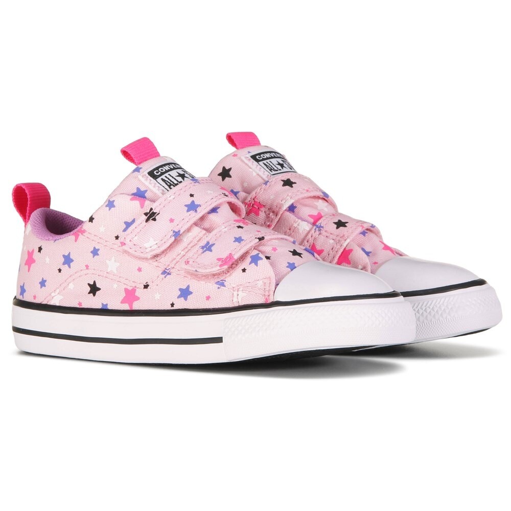 

Детские низкие кеды Chuck Taylor All Star 2V для малышей Converse, розовый
