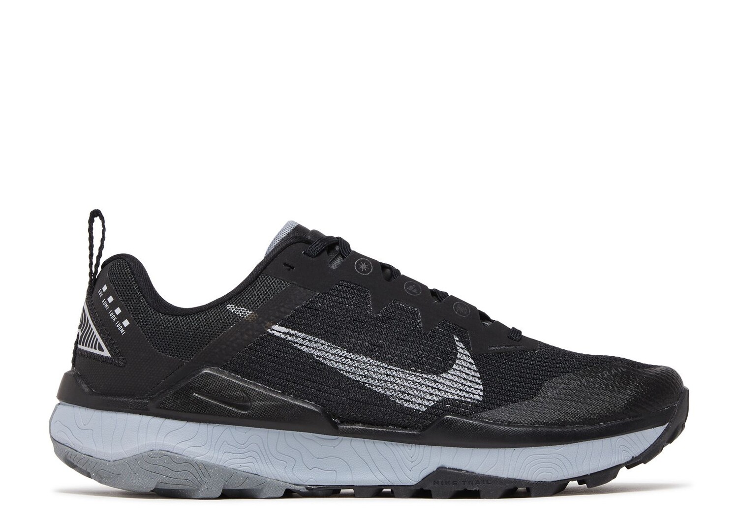 Кроссовки Nike Wildhorse 8 'Black Wolf Grey', черный кроссовки nike wildhorse 8 black wolf grey черный