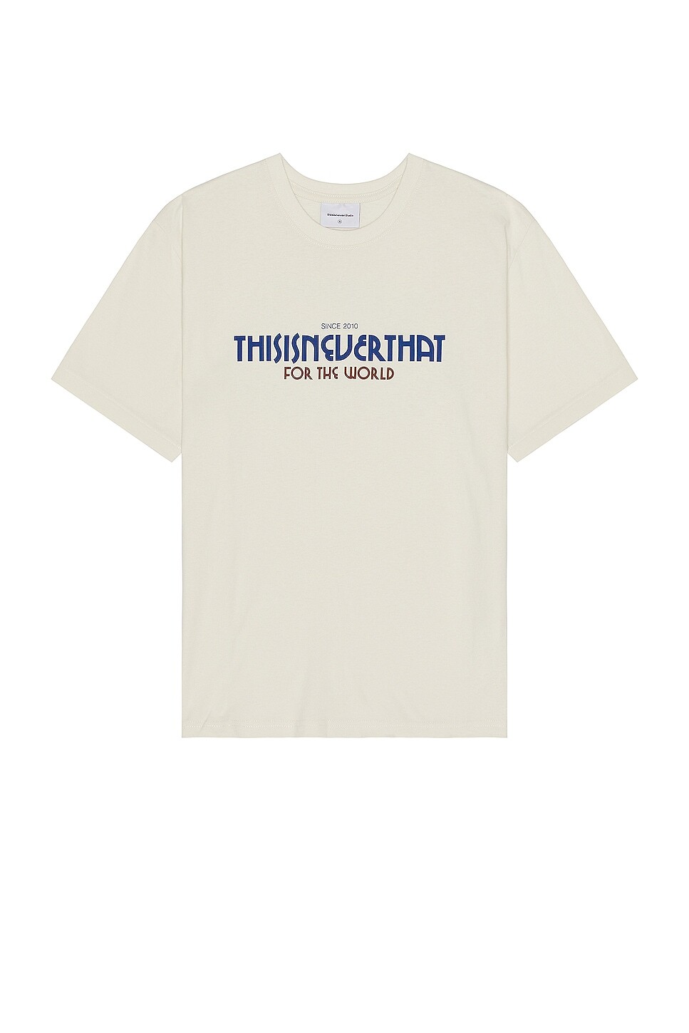 

Футболка Thisisneverthat Swallow, цвет Natural