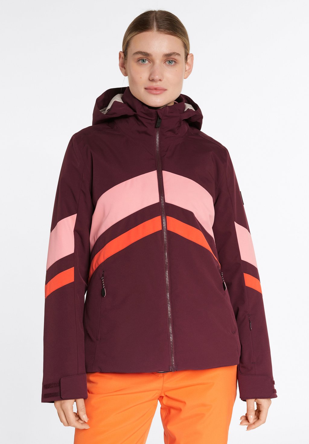 Куртка для сноуборда TELIA Ziener, цвет velvet red