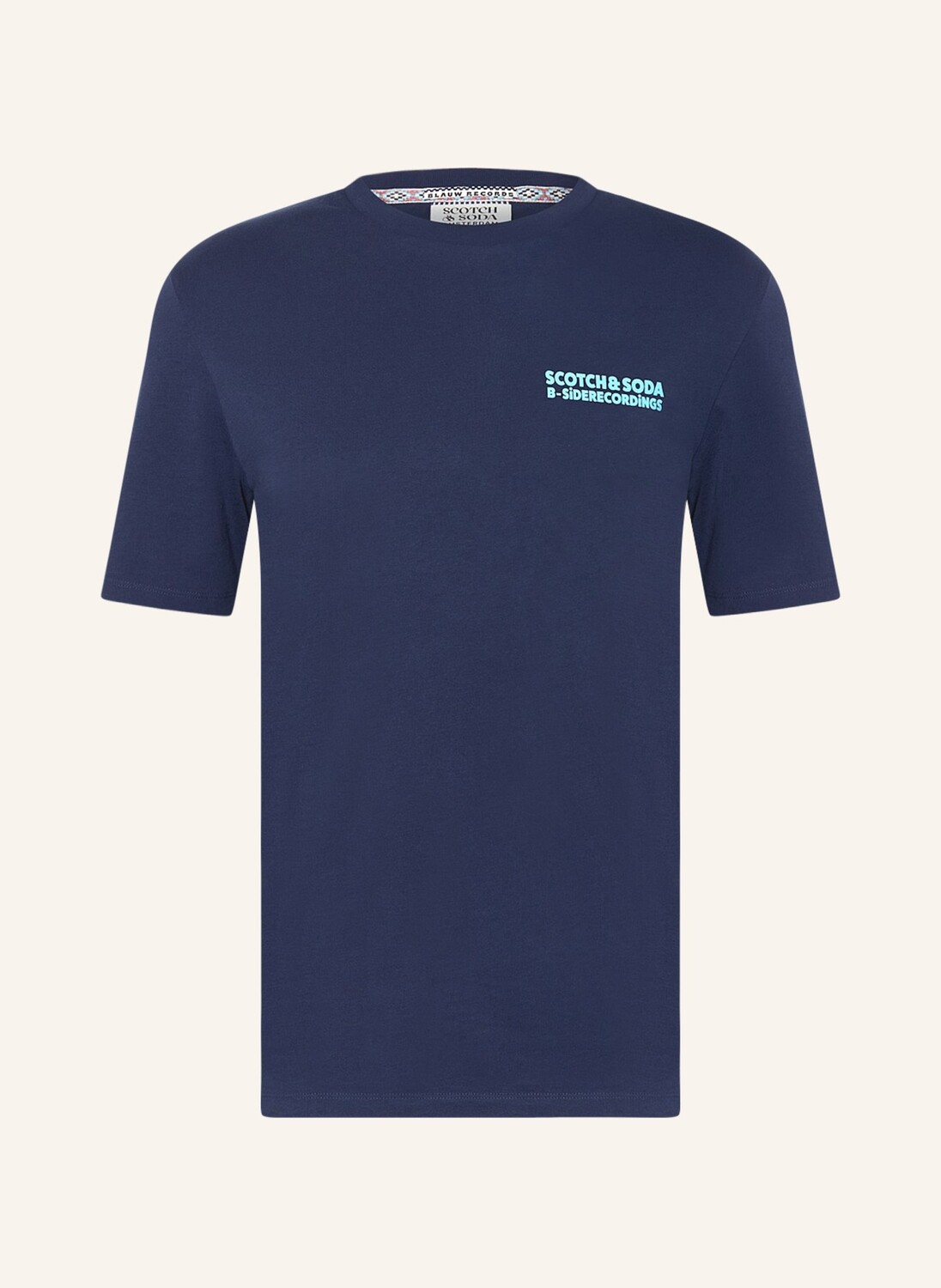 

Футболка SCOTCH & SODA, темно-синий