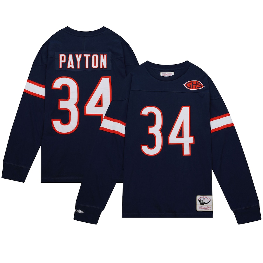 

Футболка с именем и номером Mitchell & Ness Chicago Bears, нави