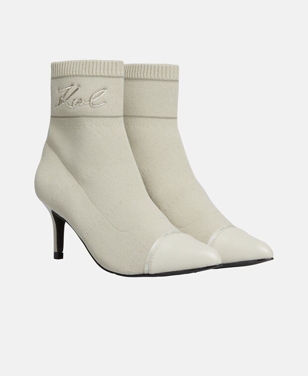 

Телячьи сапоги Karl Lagerfeld, песочный