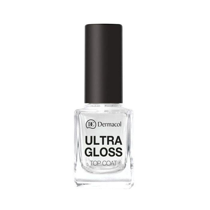 Лак для ногтей Ultra Gloss Top Coat Dermacol, Transparente ultra top