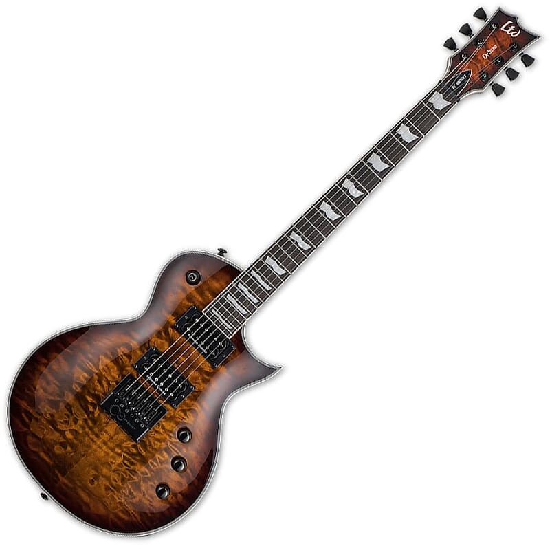 

Электрогитара ESP LTD EC-1000 Evertune Electric Guitar Dark Brown Sunburst
