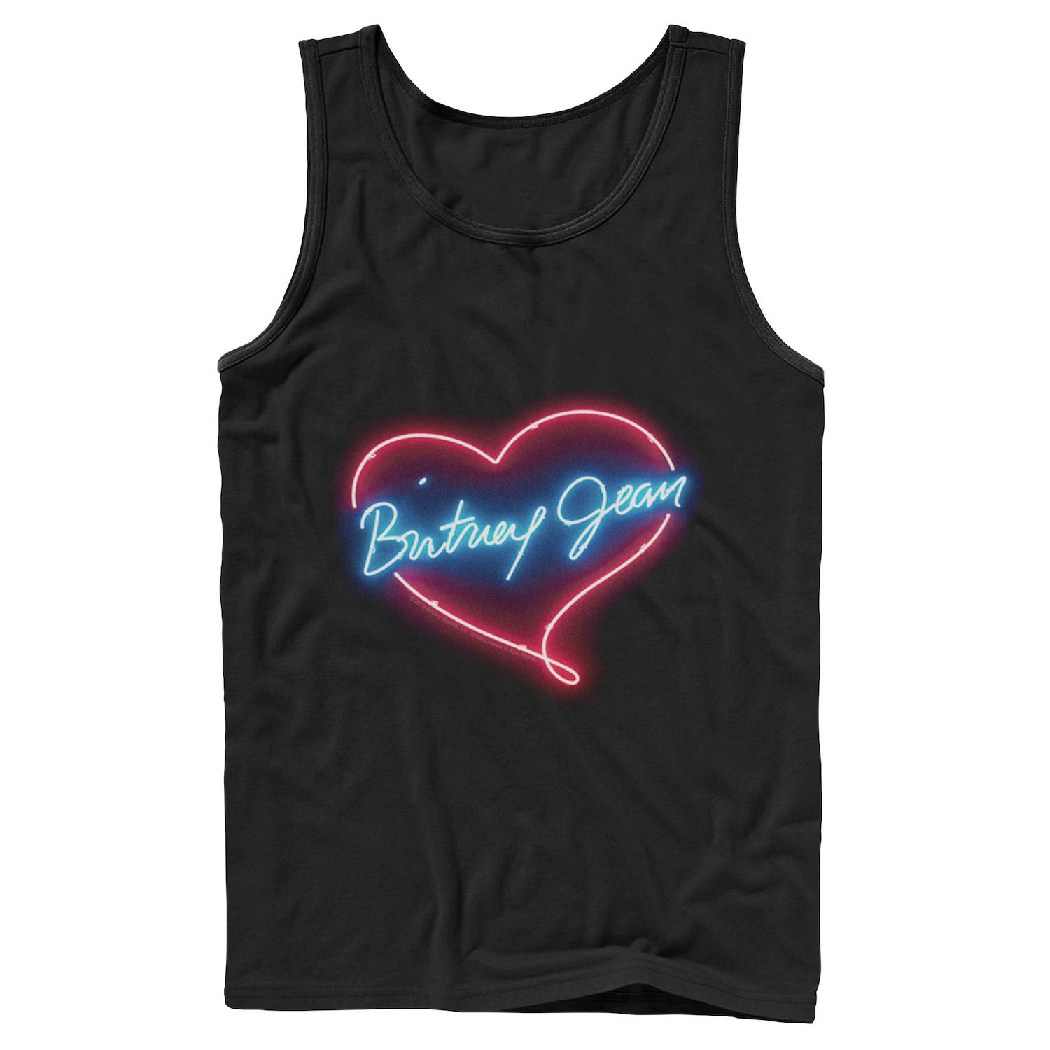 

Мужская майка Britney Spears Britney Jean Heart Outline Licensed Character