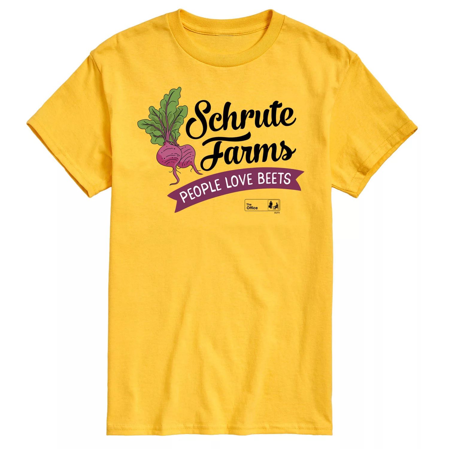 Мужская футболка The Office Schrute Farms Licensed Character office us schrute farms bed