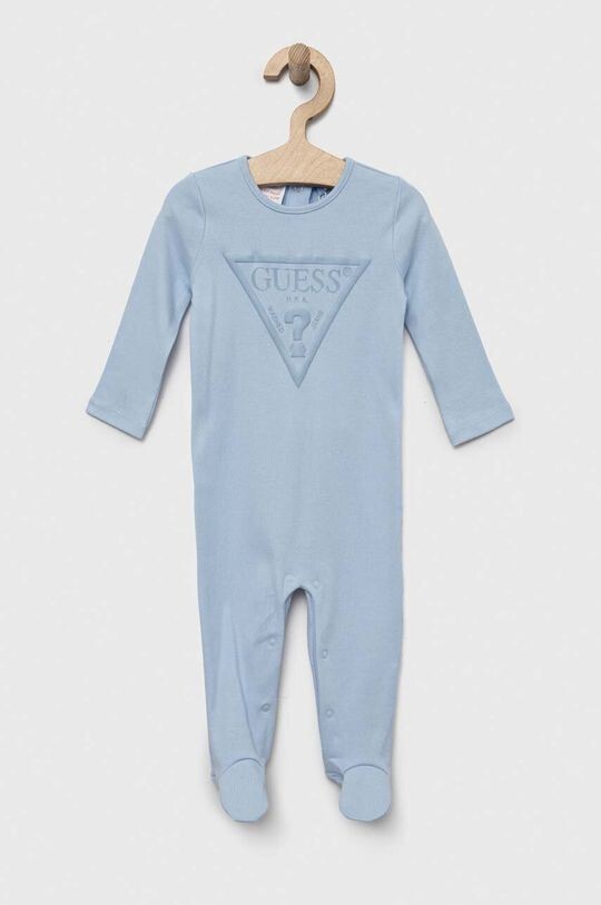 

Хлопковые детские комбинезоны Guess, синий