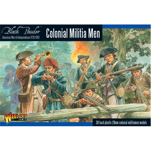 Фигурки Awi Colonial Militia Men (Plastic Box)
