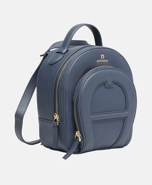 

Кожаный рюкзак Aigner, цвет Royal Blue