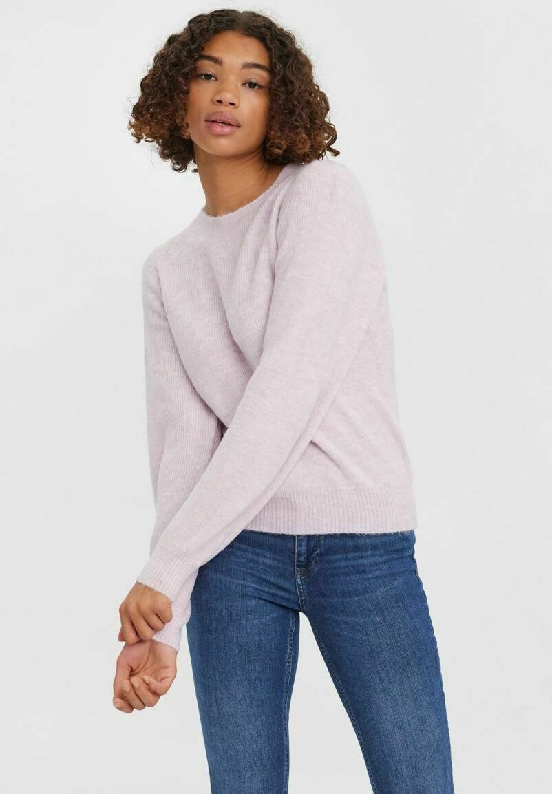 

Свитшот Vero Moda ПУФФАРМЕЛЬ, цвет lavender fog
